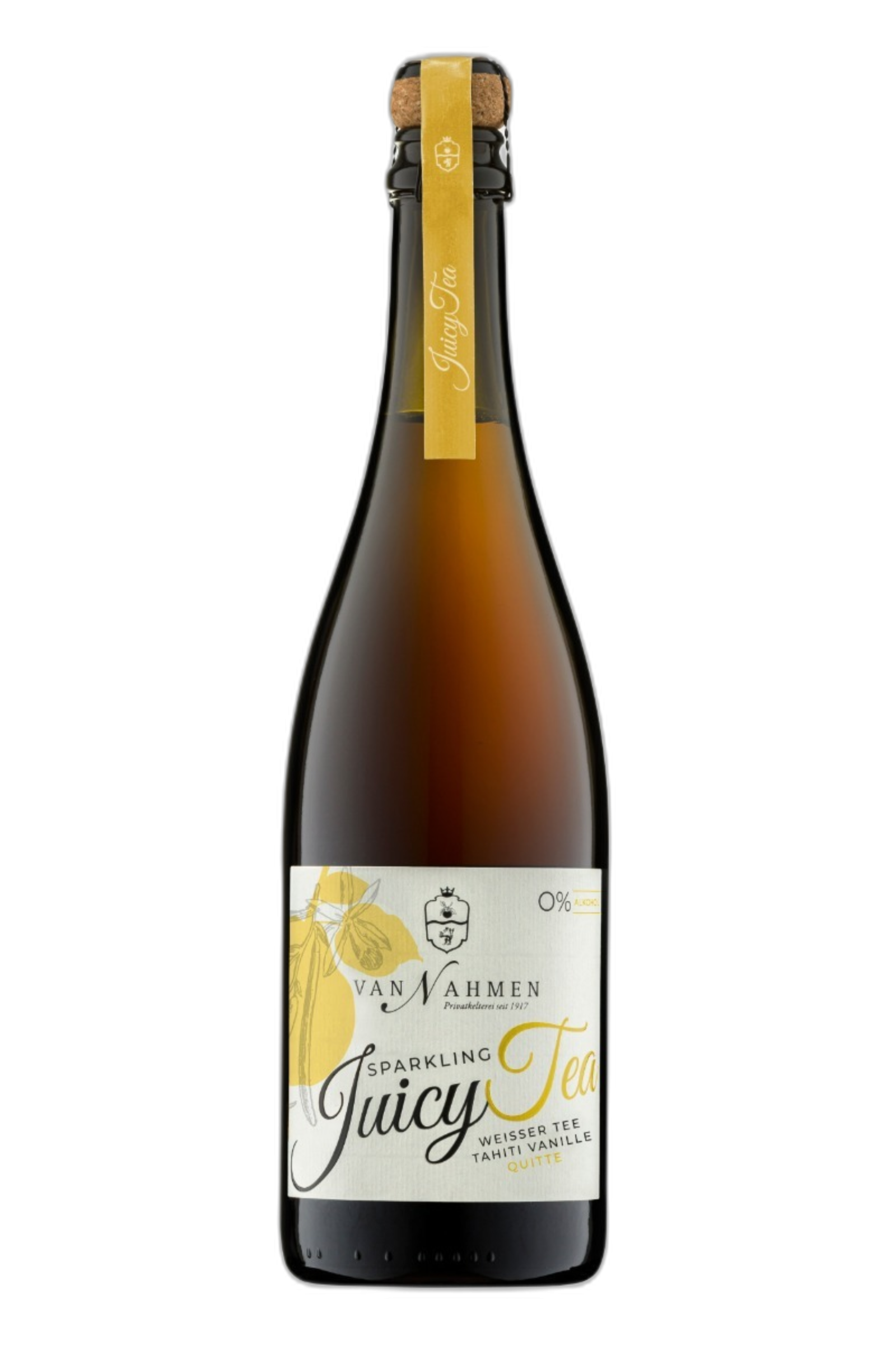 Van Nahmen | Sparkling Juicy Tea Weisser Tee-Vanille-Quitte Organic