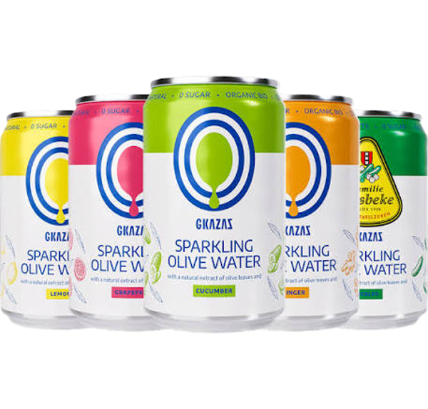 Sparkling Olive Water - 5 smaken