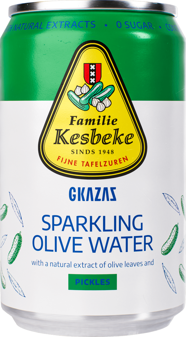 Sparkling Olive Water Pickles