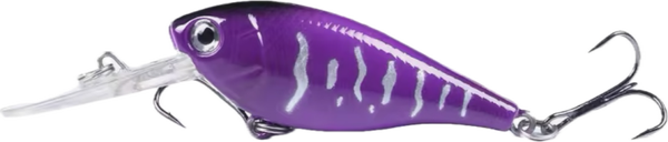 Ukkibaits Tane Trout Mania Taimenvaappu 8cm, lila, hopeat raidat.