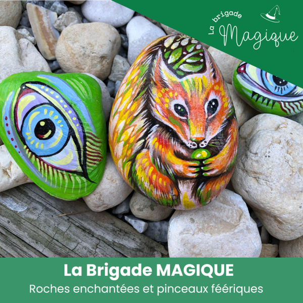 22 décembre 10h La Brigade Magique : Roches enchantées et pinceaux féériques