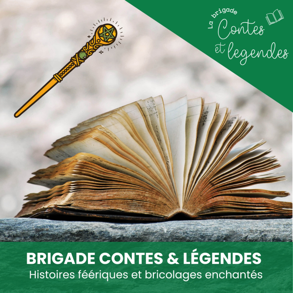 29 décembre 10h : La Brigade Contes et Légendes : Histoires féériques et bricolages enchantés