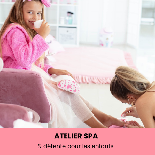 23 décembre 10h : Atelier Spa & Détente pour enfants