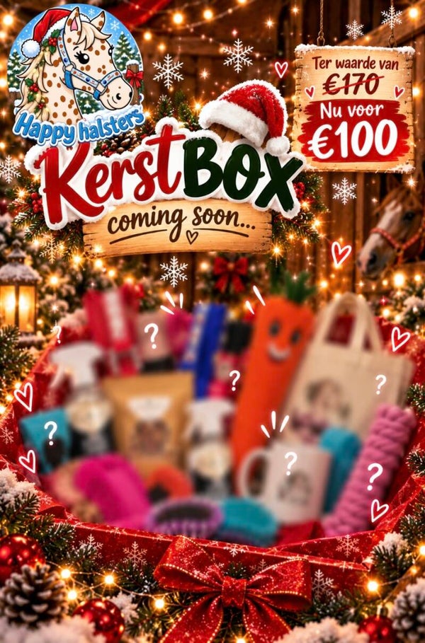 Happy Halster kerst box L