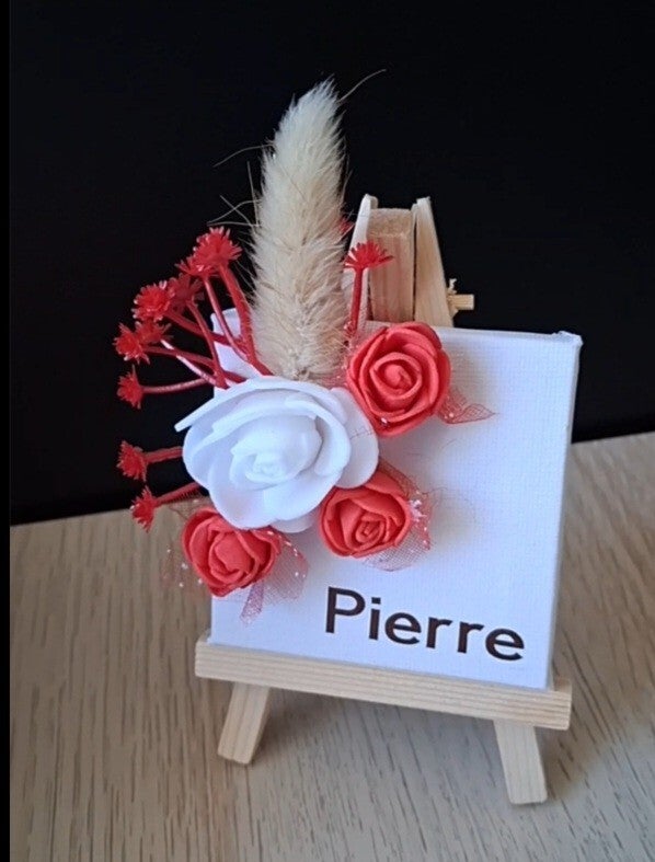 Place Florale (personnalisable)