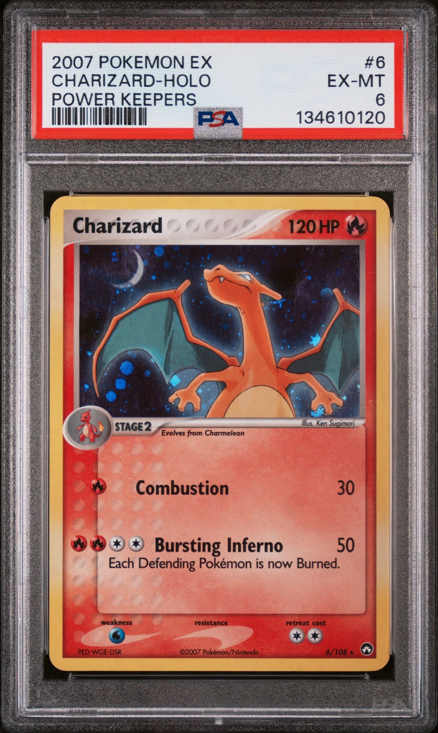 Charizard #6 - PSA 6