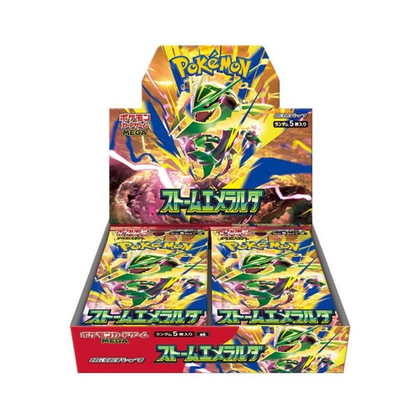 Pokémon Storm Emeralda M6 – Japansk Booster Box