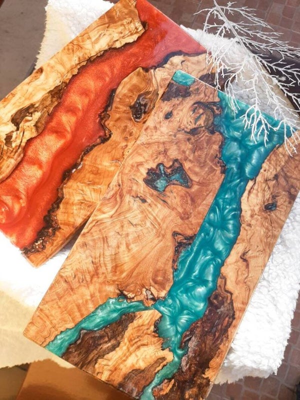 Epoxy schbeidbrett