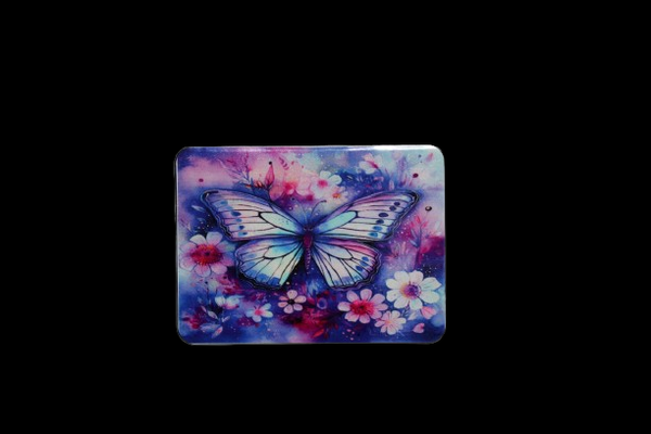 Magneet met vlinder