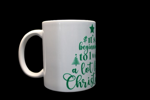 Mok kerst met tekst
