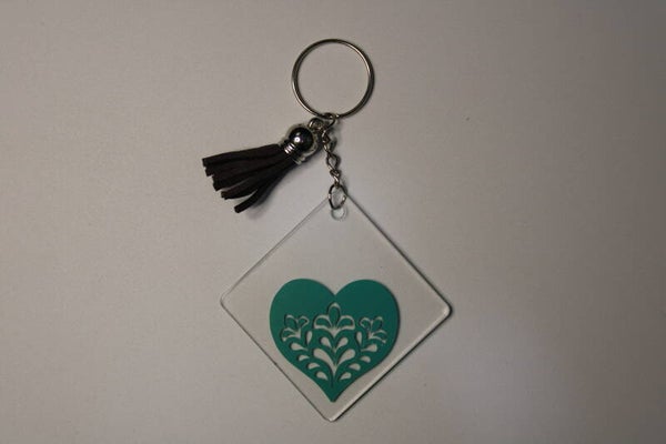 Sleutelhanger met hartje