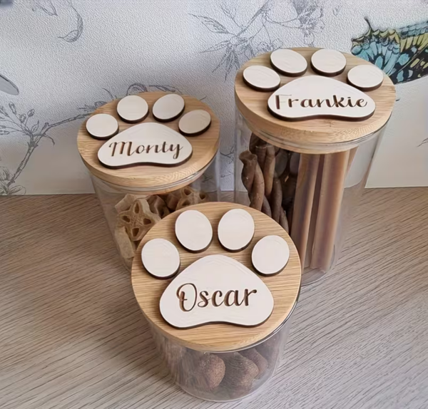 honden blikken met naam