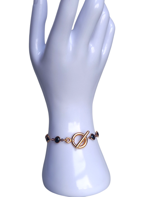 Bracelet rond noir