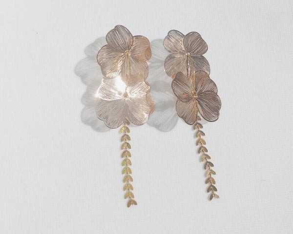 Boucle d'oreille Flowers