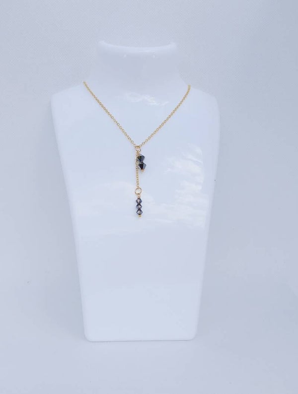 Collier perles Swarovski