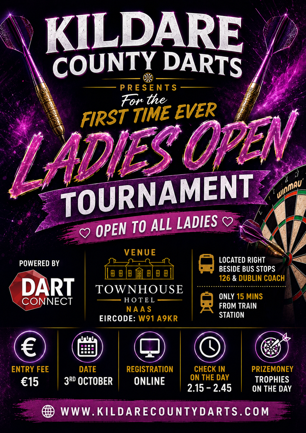 Kildare Ladies Open Poster