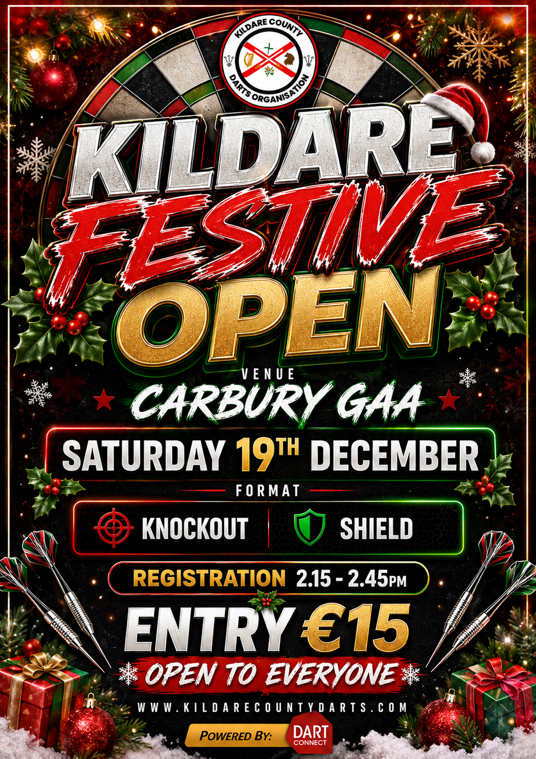Kildare Festive Open Poster