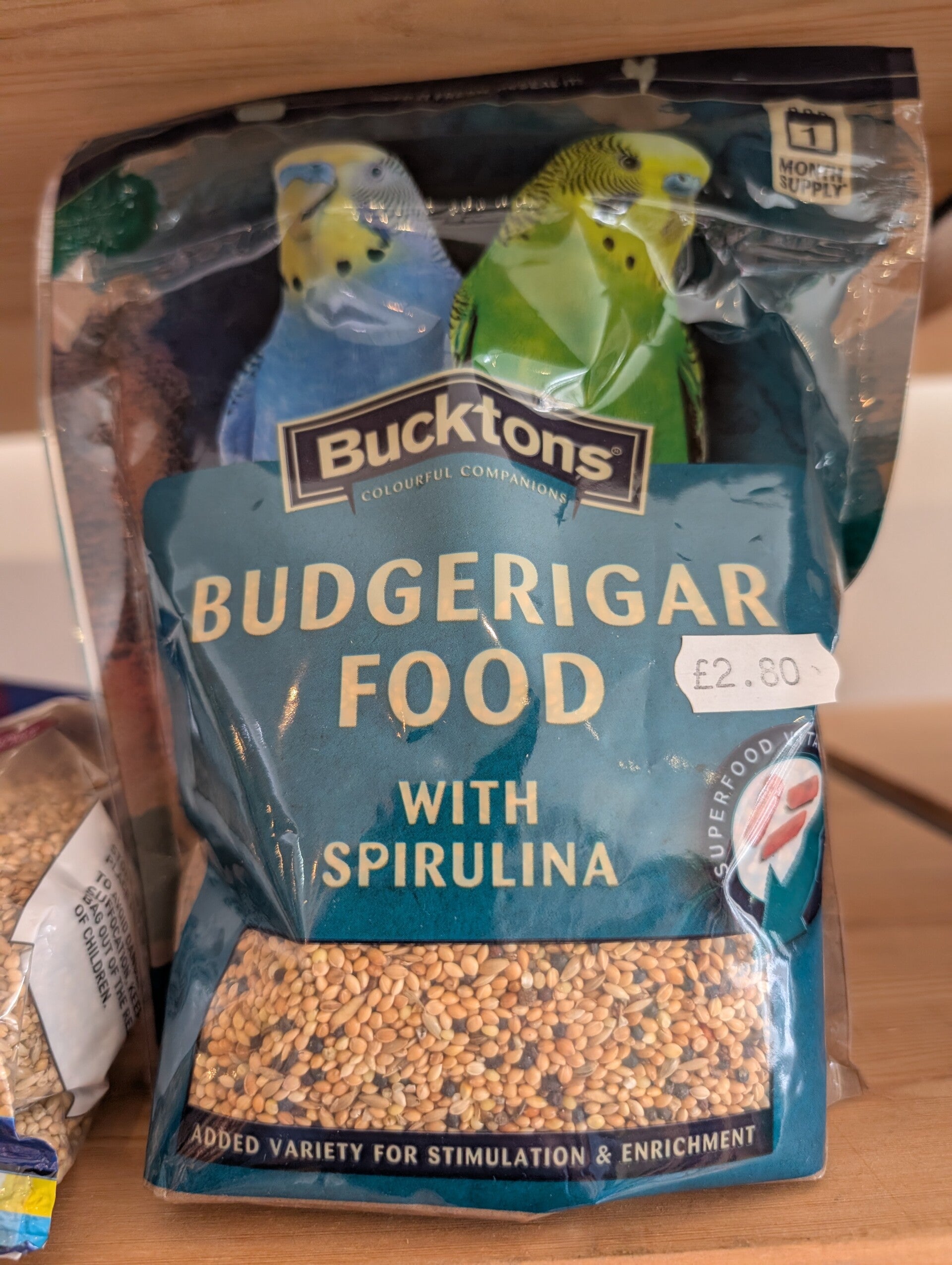 Bucktons Budgerigar Food