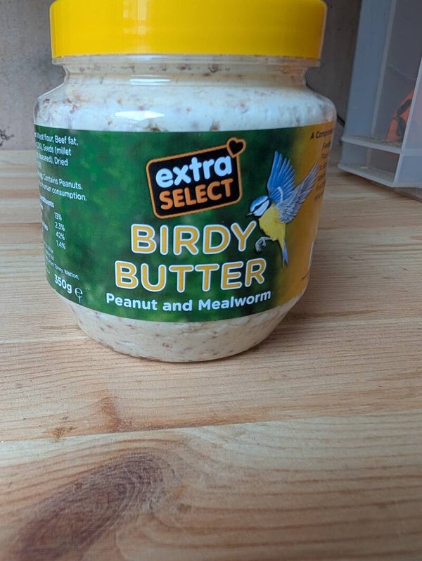 Birdy Butter peanut & mealworm