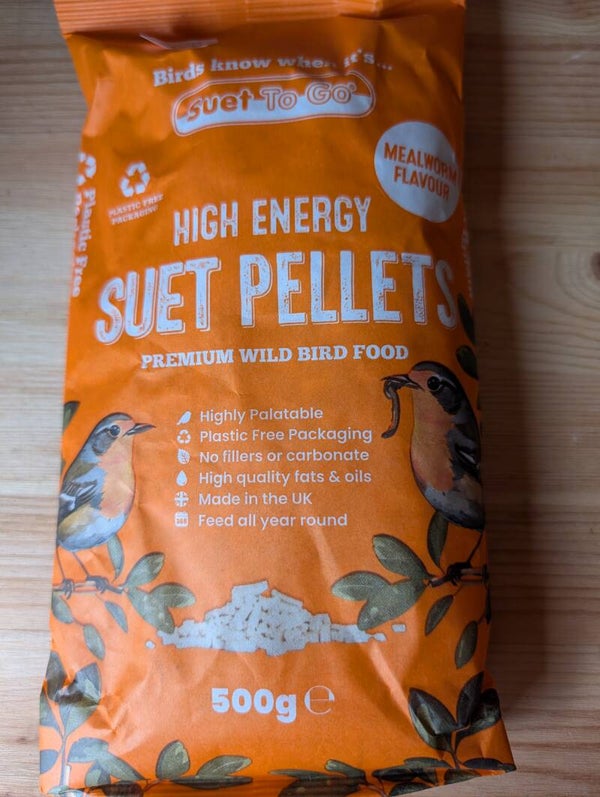 Suet to Go pellets
