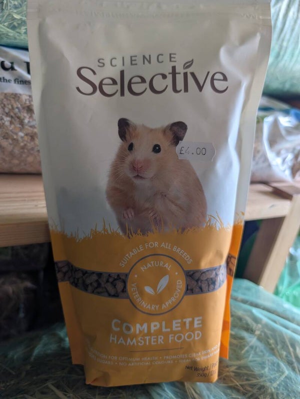 Science selective hamster food