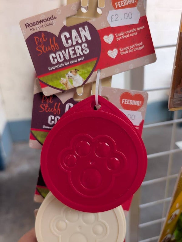 Pet can lids