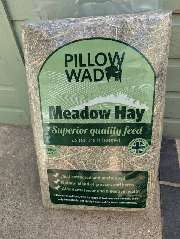 Pillow wad hay 2.25kg