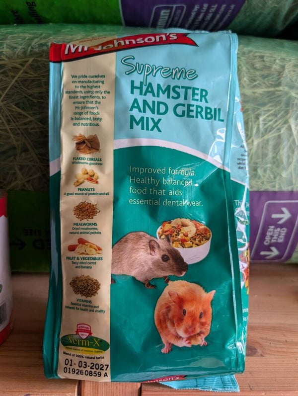 Hamster and Gerbil Mix 900g
