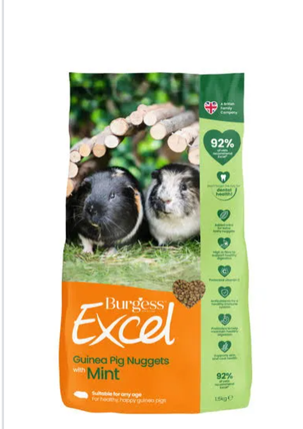 Burgess Excel guinea pig nuggets