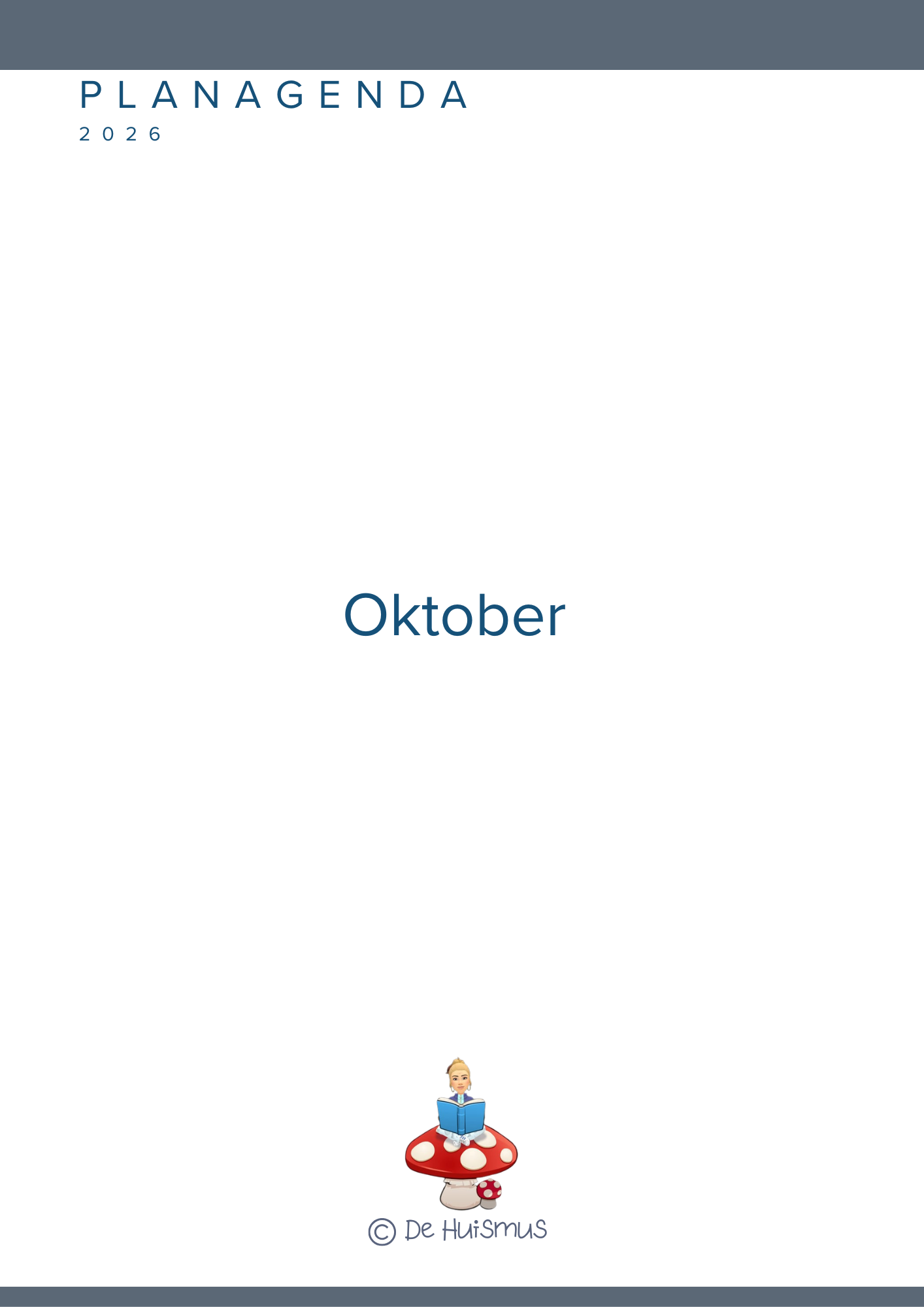 Planagenda oktober 2026
