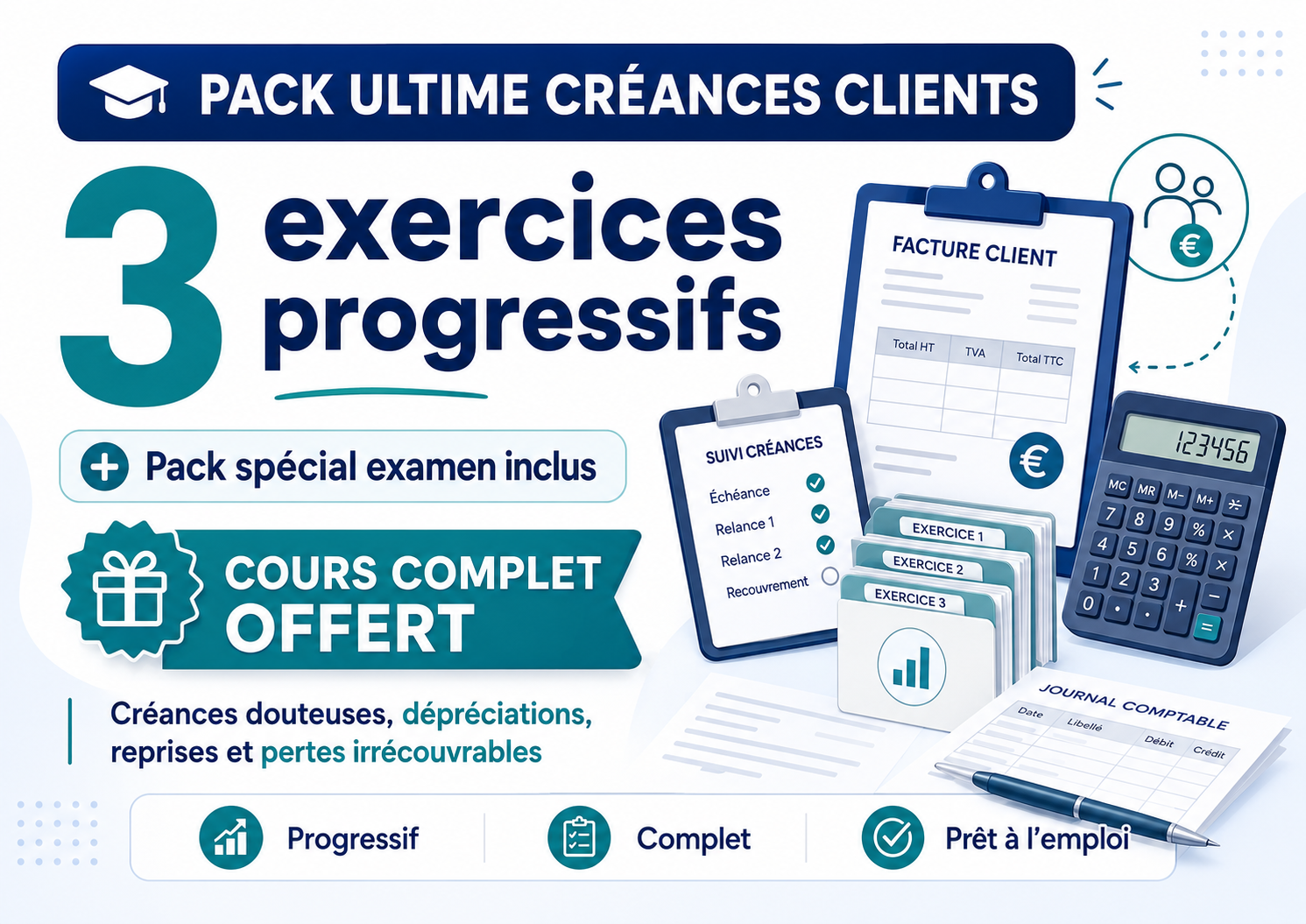 Pack ultime – Créances clients