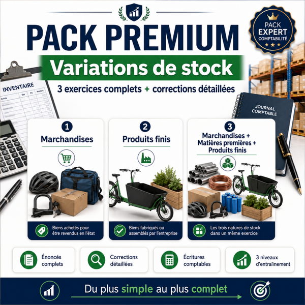 PACK: Variation des stocks