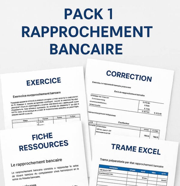 Rapprochement bancaire - PACK 1