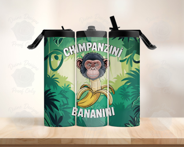 Chimpanzini Bananini Tumbler – Jungle Meme Edition