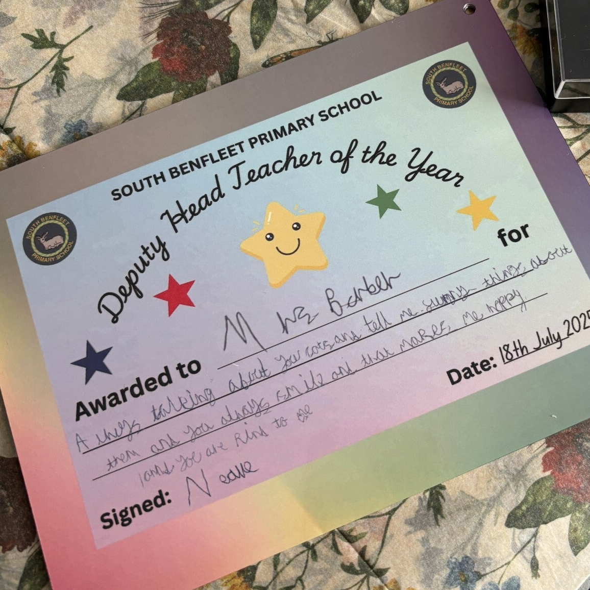 METAL SIGN - PERSONALISED 8x10