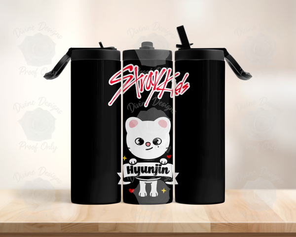 Stray Kids Inspired Tumbler – Hyunjin Character Design