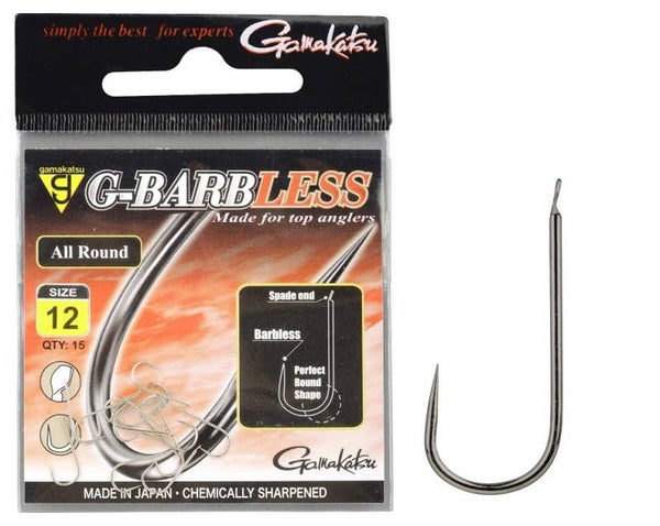 GAMAKATSU BARBLESS ALLROUND ( ZONDER WEERHAAK) 15 STUKS