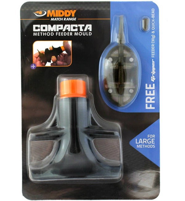 MIDDY Method Feeders - Compacta mould Large 30gr SET