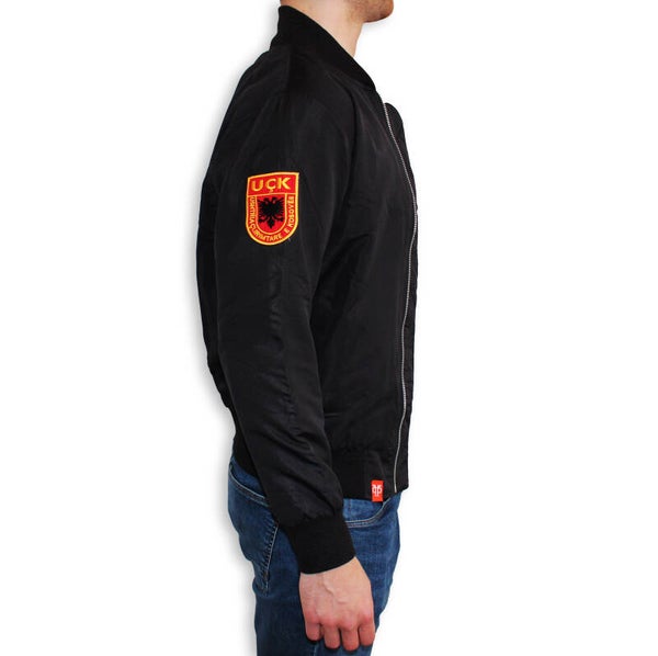 SHQIPEZ Bomber Jacket UÇK | Black