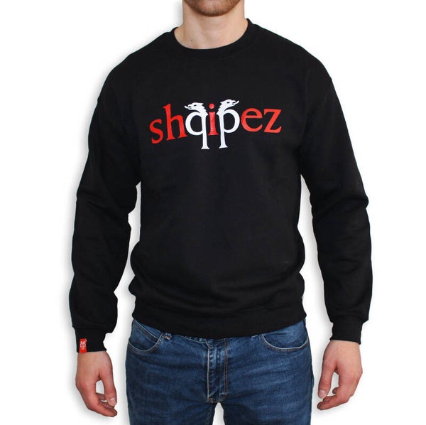 SHQIPEZ Crewneck Sweatshirt | Black