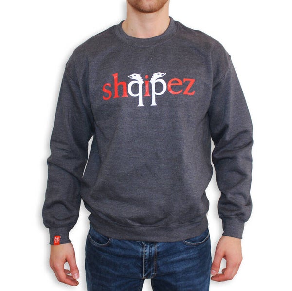 SHQIPEZ Crewneck Sweatshirt | Dark Heather