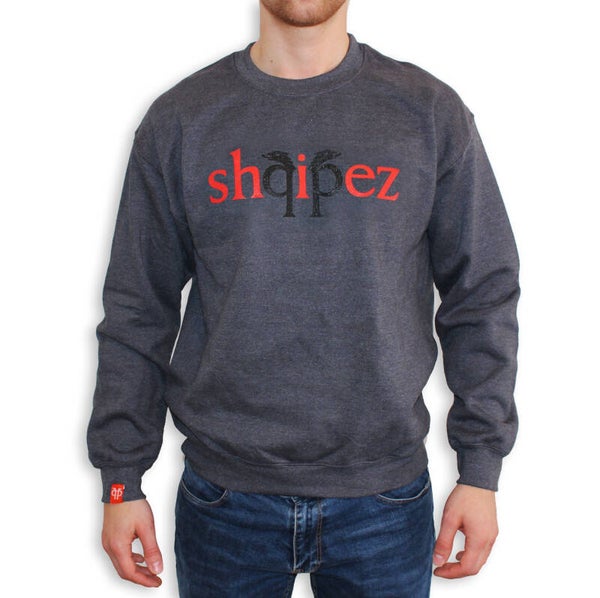 SHQIPEZ Crewneck Sweatshirt | Dark Heather