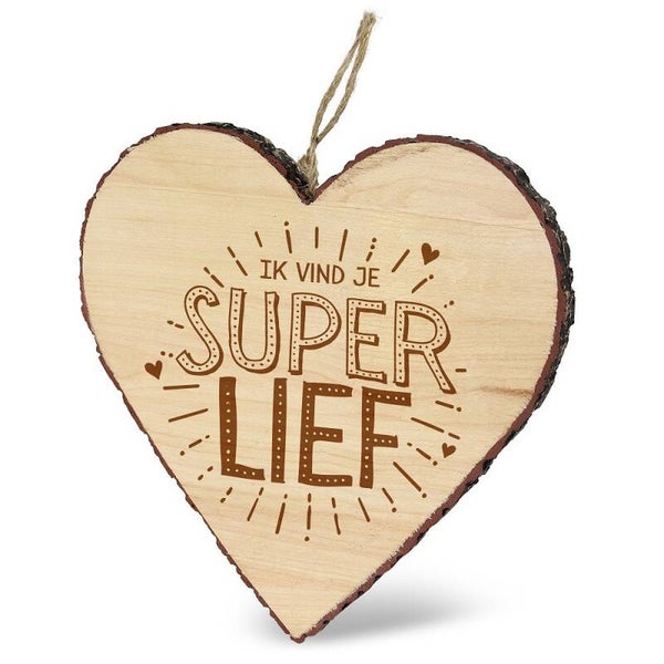 Deco hart super lief