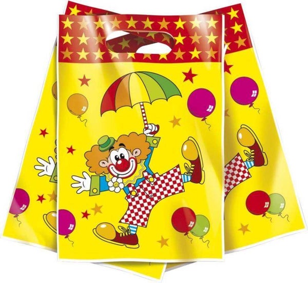 Uitdeelzakjes Clown