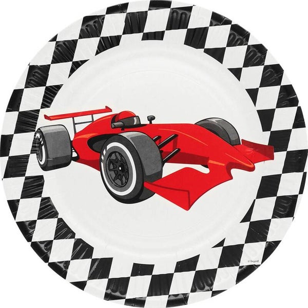 Kartonnen bordjes speed race