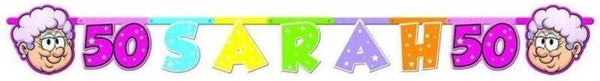 Letterslinger - Sarah - Regenboog