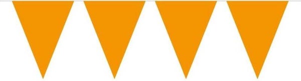 Oranje vlaggenlijn  10 meter