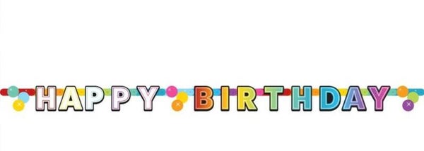 Happy Birthday' Rainbow - 1.5 meter