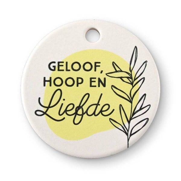 Magneet  - geloof hoop...