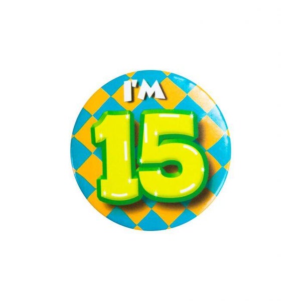 Button 15 jaar